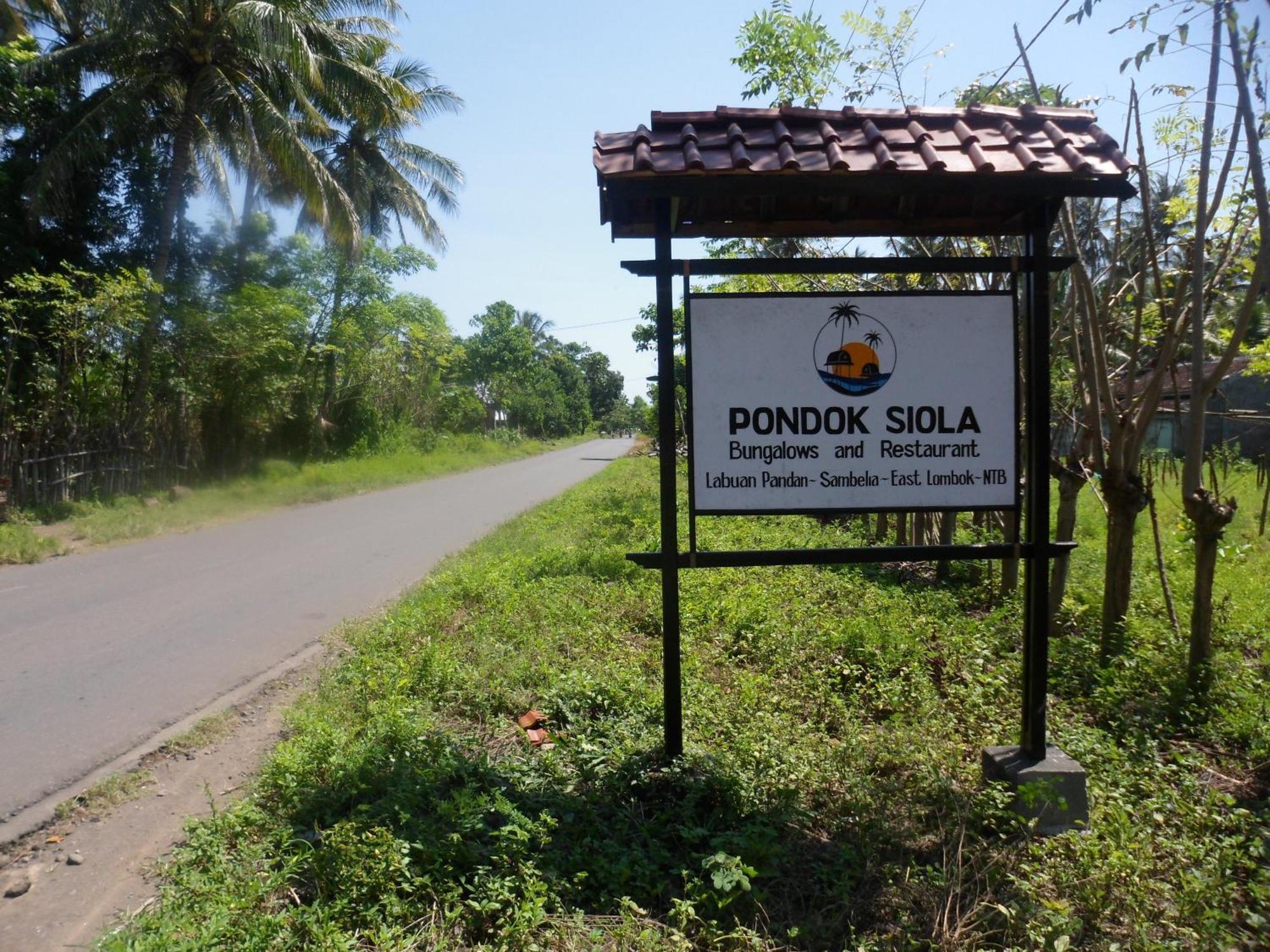 Pondok Siola Labuhan Pandan Exteriör bild
